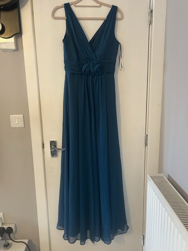 Bhs teal chiffon - bhs,