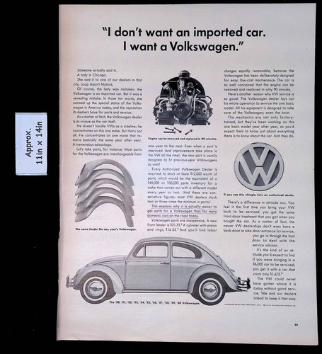 1960 volkswagen don want - volkswagen, don't