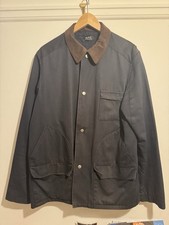 APC Hunting Jacket Navy Brown