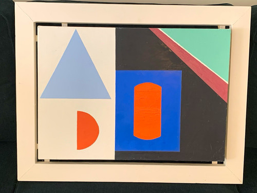 Original modern geometric - original,