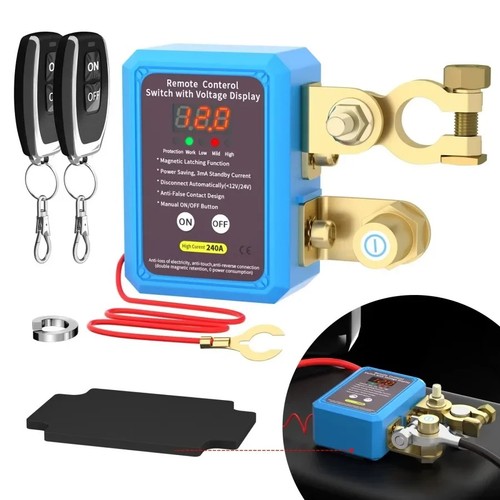 Wireless remote car battery - wireless,