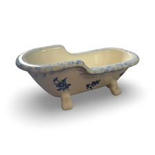 Porcelain Clawfoot Tub Blue