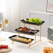 Vencier 3-Tier Serving Platter