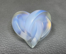 Lalique France Blue Frosted