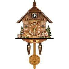 Black forest cuckoo clock - black,