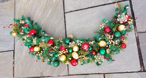 Christmas artificial door - christmas,