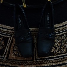 Black wedge Shoes Size 5/38 by