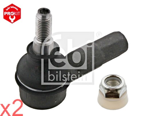 Front tie rod end - febi x2, pcs