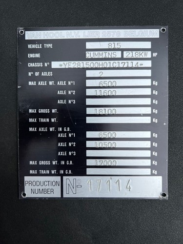 Van hool c53f duly felbridge - van,