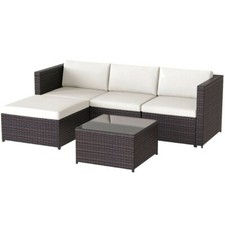 5 Piece Garden Rattan