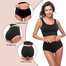 5 Pack Womens Incontinence Underwear Pants (XL - 4XL) Washable and Reusable