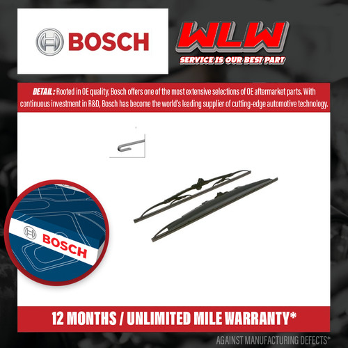 Wiper blades fits - blades, (pair)