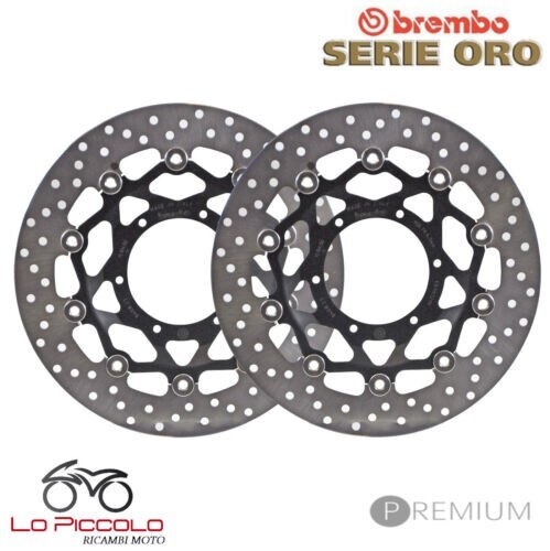 Pair front brake discs - of,