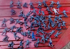 Vintage Airfix Matchbox 1/32 WWII German army troops large bundle lot