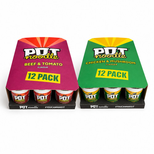 Pot noodle mixed flavour - mixed,