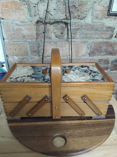 Vintage sewing box - vintage,