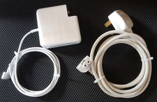 REPLACEMENT 85W A1424 MAGSAFE 2 CHARGER ADAPTER APPLE + EXT LREAD - NEARLY NEW
