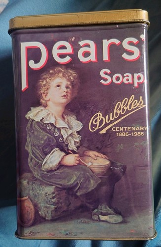 Pears soap bubbles tin - pears,