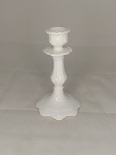 Wedgewood Countryware Bone China Made In England White Candlestick