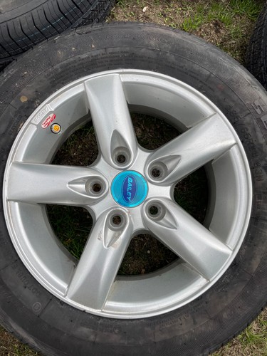 Bailey caravan wheel