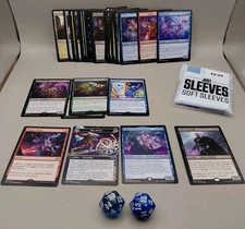 magic the gathering cards 2022 job lot and dice
