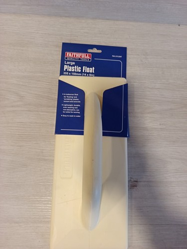 Faithfull large plastic float - faithfull,