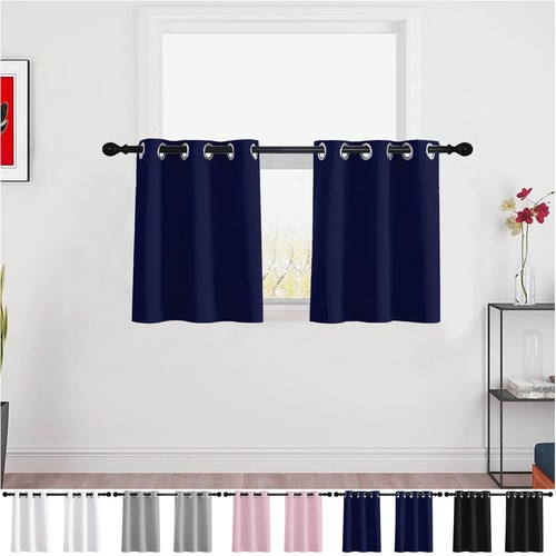 Blackout tier curtain - blackout,