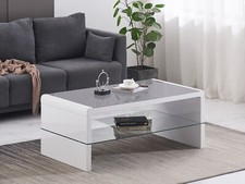 Coffee Table White High Gloss