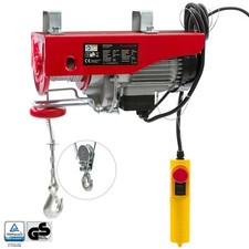 AREBOS Electric Cable Winch Motor Winch Cable Hoist Winch 400-800kg