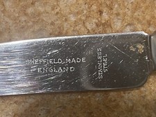 Vintage Butter Knife Faux Bone