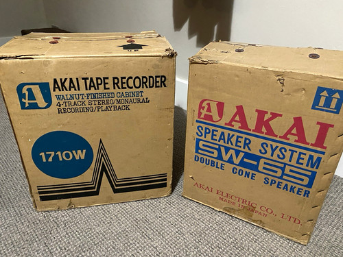 Akai 1710w reel tape - 1710w, reel-to-reel