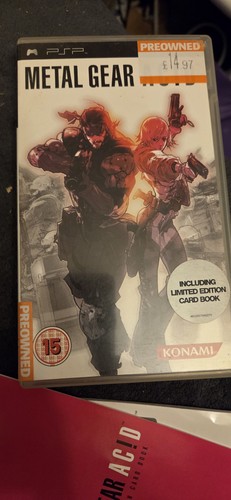 Metal gear acid psp original - metal,
