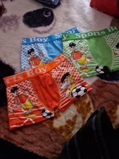 Boys 3-4 Football Boxies/ Underwear