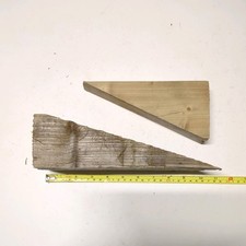 Driftwood Pieces Wedge Shaped, Craft, Home art sculpture beach wood Decor