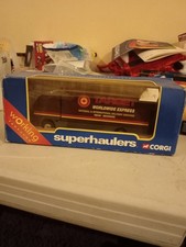 Corgi Super Haulers Volvo Rigid Truck Target Worldwide Express  1:64 Diecast