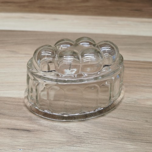 Vintage clear pressed glass - clear,