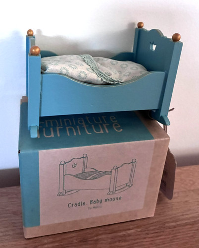 Maileg retired wooden baby - wooden,