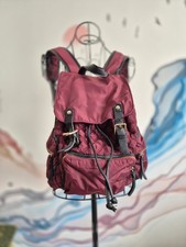 Accessorize burgundy red