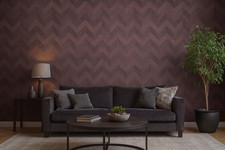 Geometric Brown Vinyl