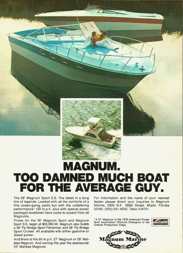 1977 magnum marine - marine, sport