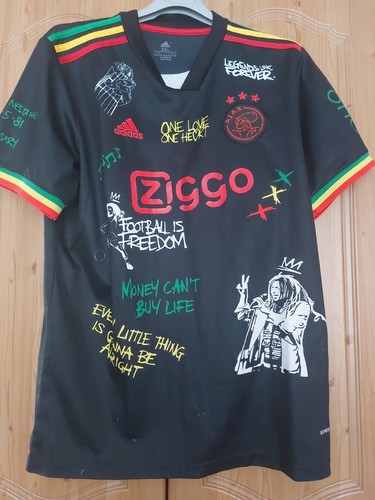 Ajax football shirt bob marley - shirt,
