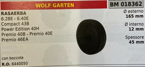 Lawn mower wheel brumar - mower,