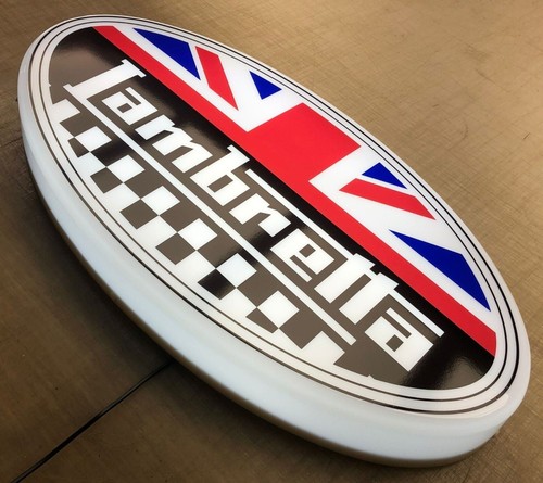 Lambretta illuminated wall - illuminated,