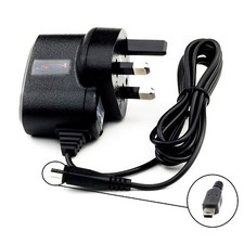 UK Mains Home Travel AC Charger For Garmin Aera 500 510 550 560 Aviation GPS