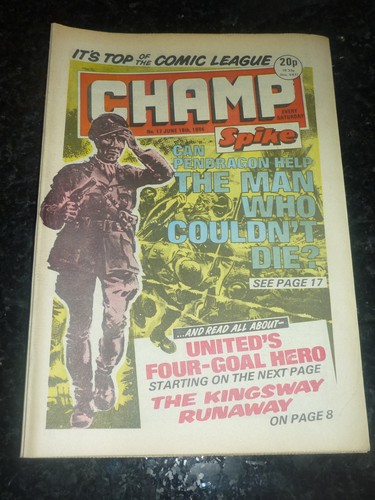 Champ spike comic issue - comic,