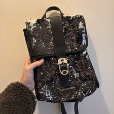 Dr Martens Black Sequin