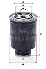 FUEL FILTER FITS: MAZDA CX-7