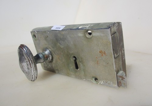 Antique brass door rim - door,