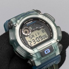 Casio G-Shock DW-9000S-2V G-LIDE 1997 Japan Import Vintage Blue Transparent Surf