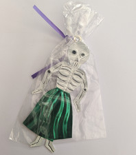 New! Mexican tin party woman